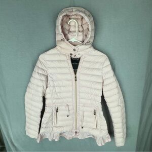Ivanka Trump Pink Lightweight Hooded Puffer Jacket Size XS